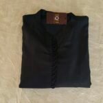 Black A-line kurti