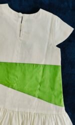 A-line bow dress with frill - Image 6