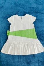 A-line bow dress with frill - Image 5