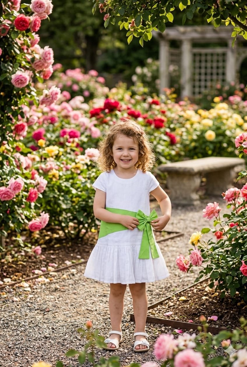 WhatsApp Image 2026-06-24 at 7.57.58 PM A-line bow dress with frill - Image 1