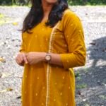 Mustard Mist Jamdani Kurti